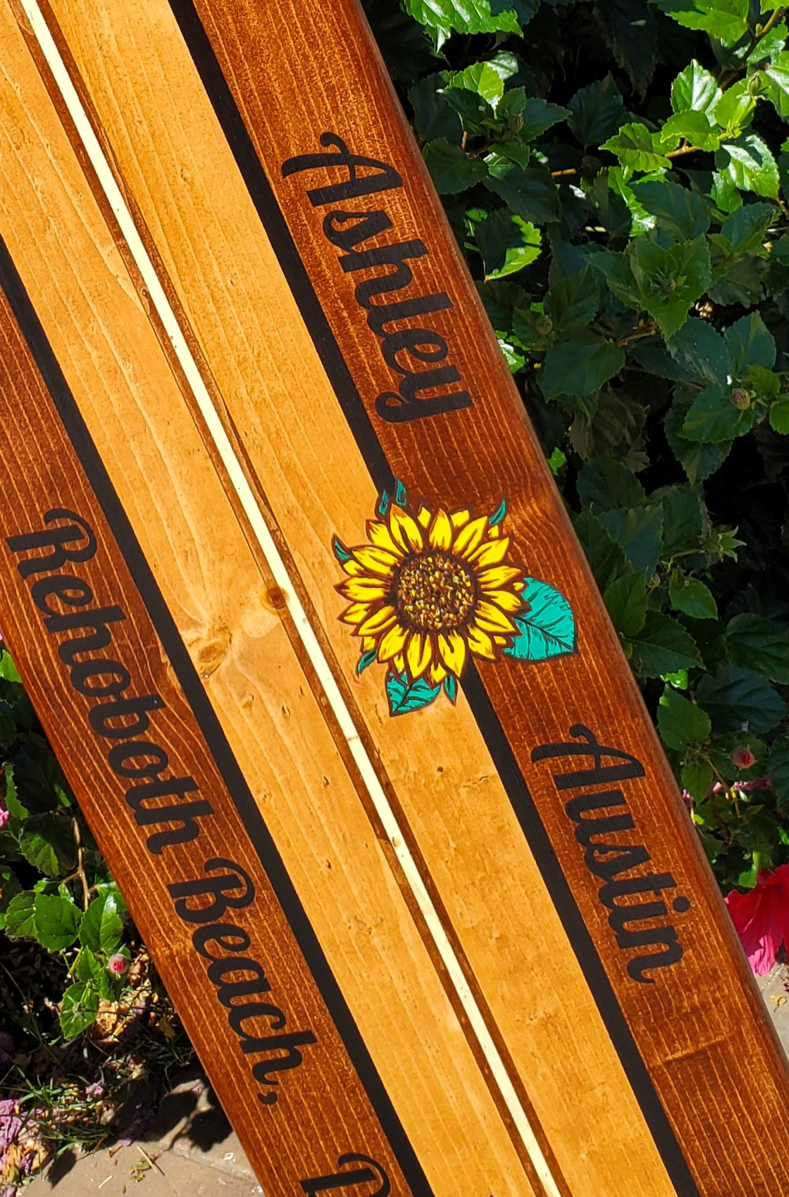 Decorative Wedding Surfboard Guestbook Bride Groom 14W