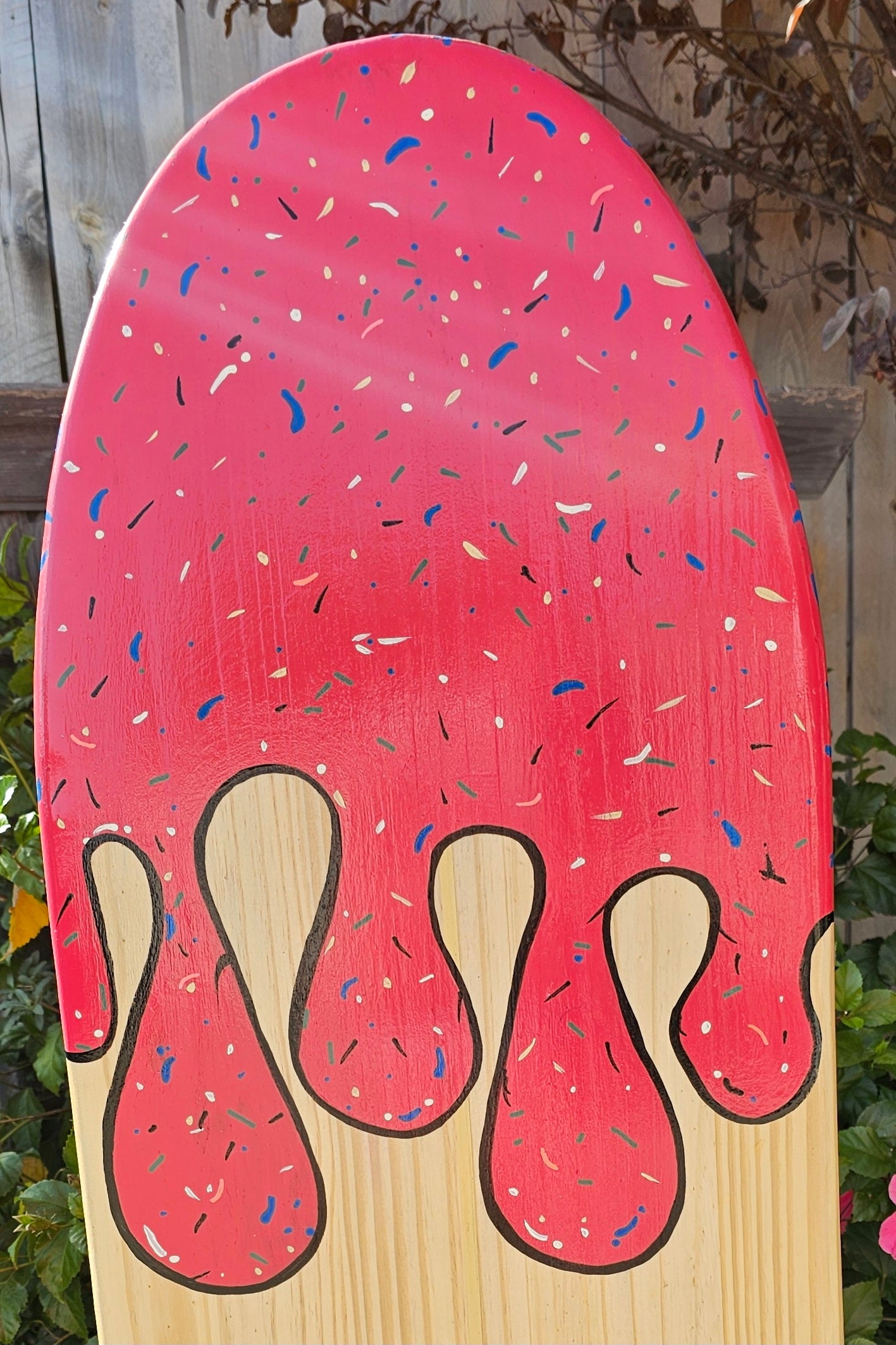 Ice Cream Surfboard Wall Art