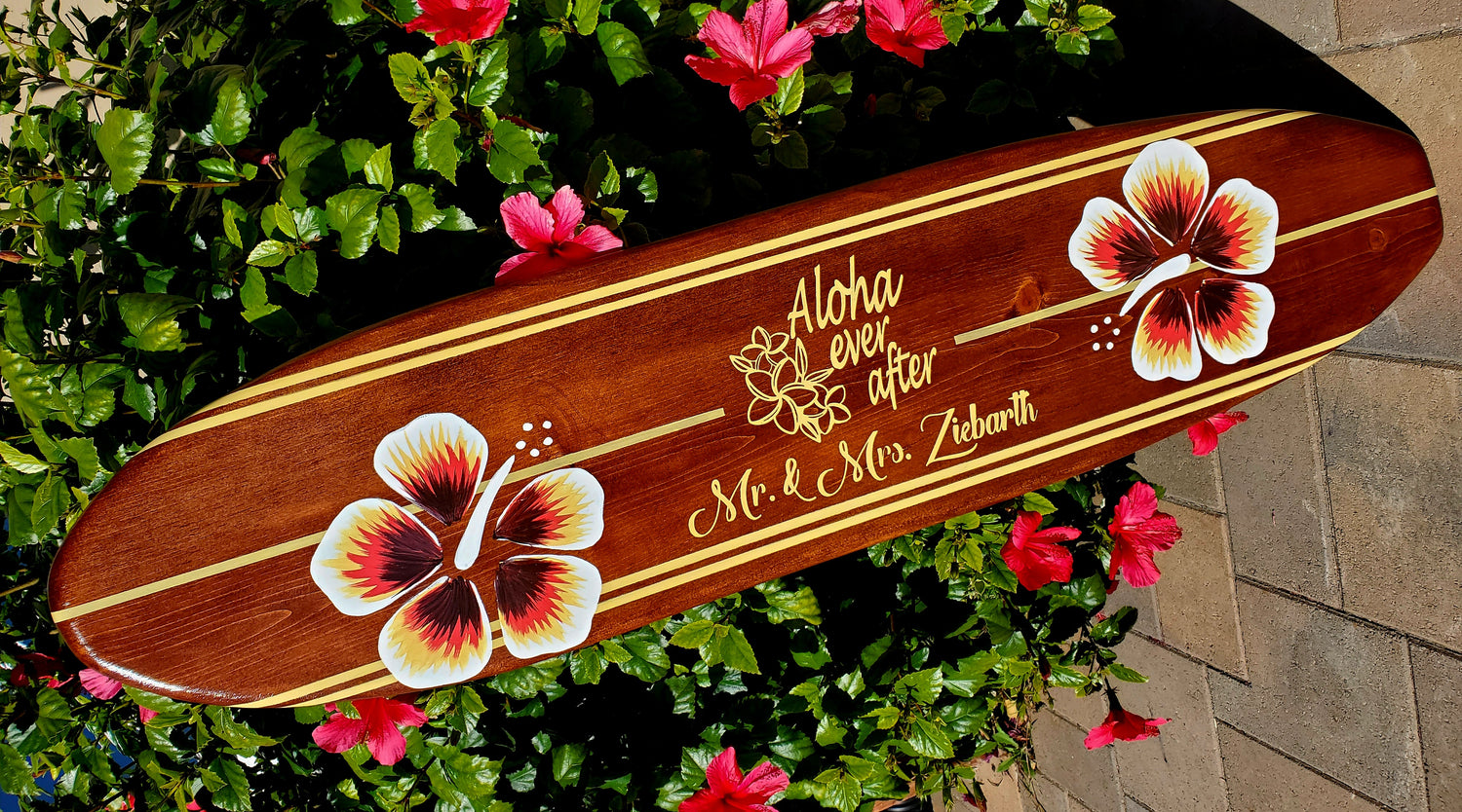 Wedding Surfboard Guestbook Decor