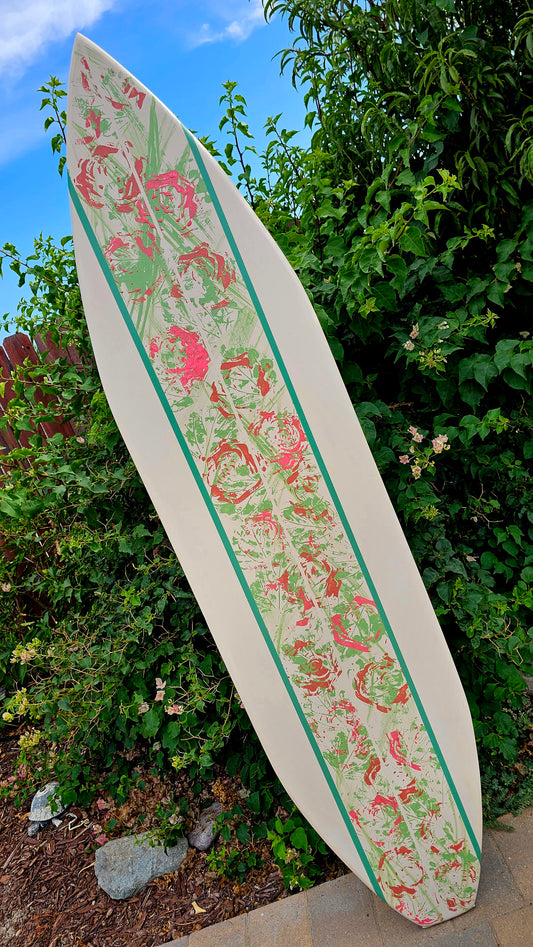 Decorative Surfboard Wall Art  ~ 177C SOLD