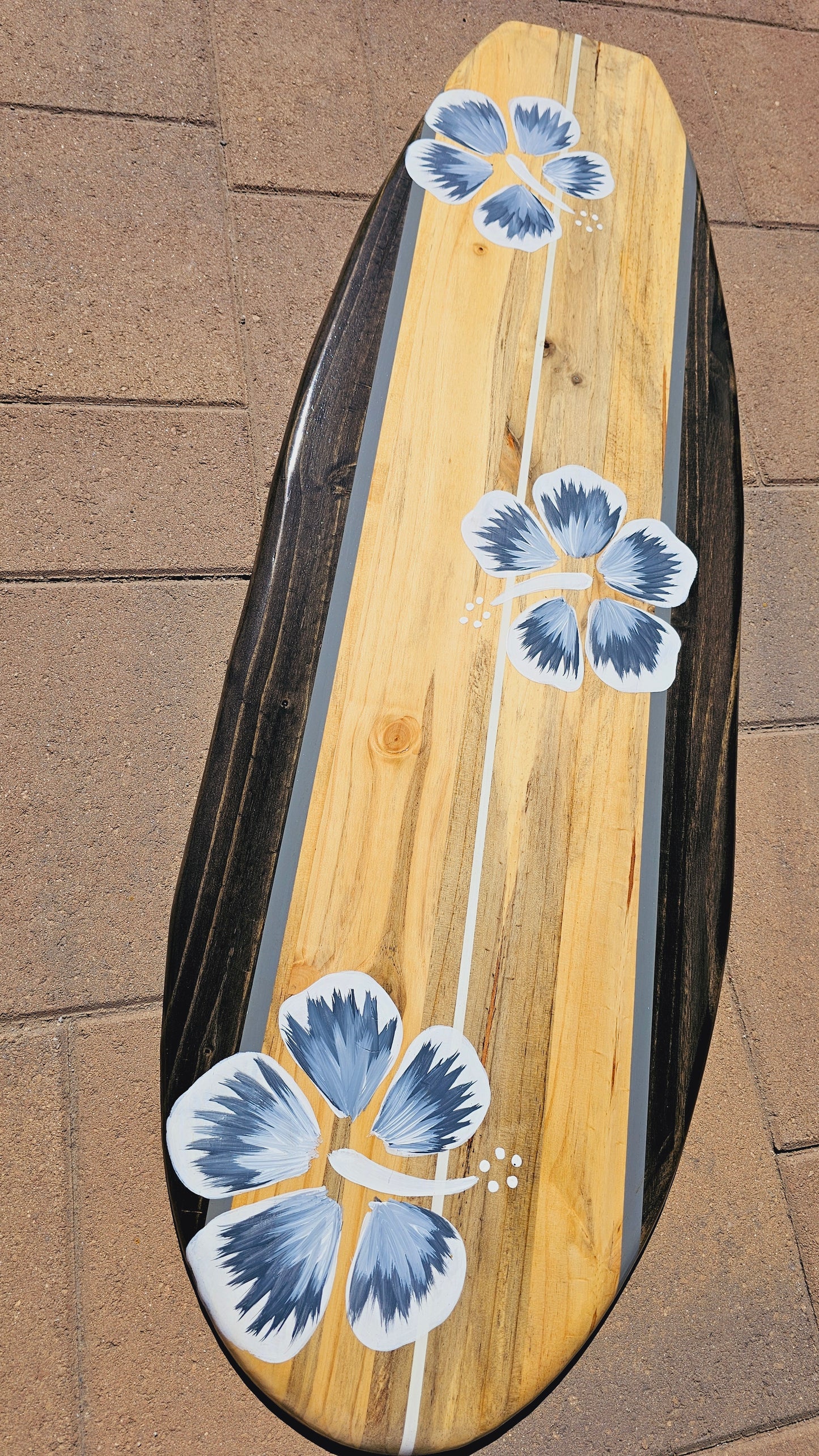 Hibiscus Surfboard Wall Art 4C-155 SOLD