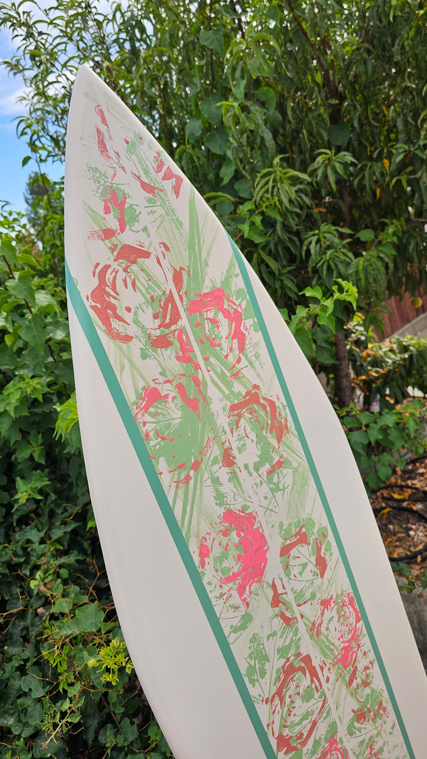 Decorative Surfboard Wall Art  ~ 177C SOLD