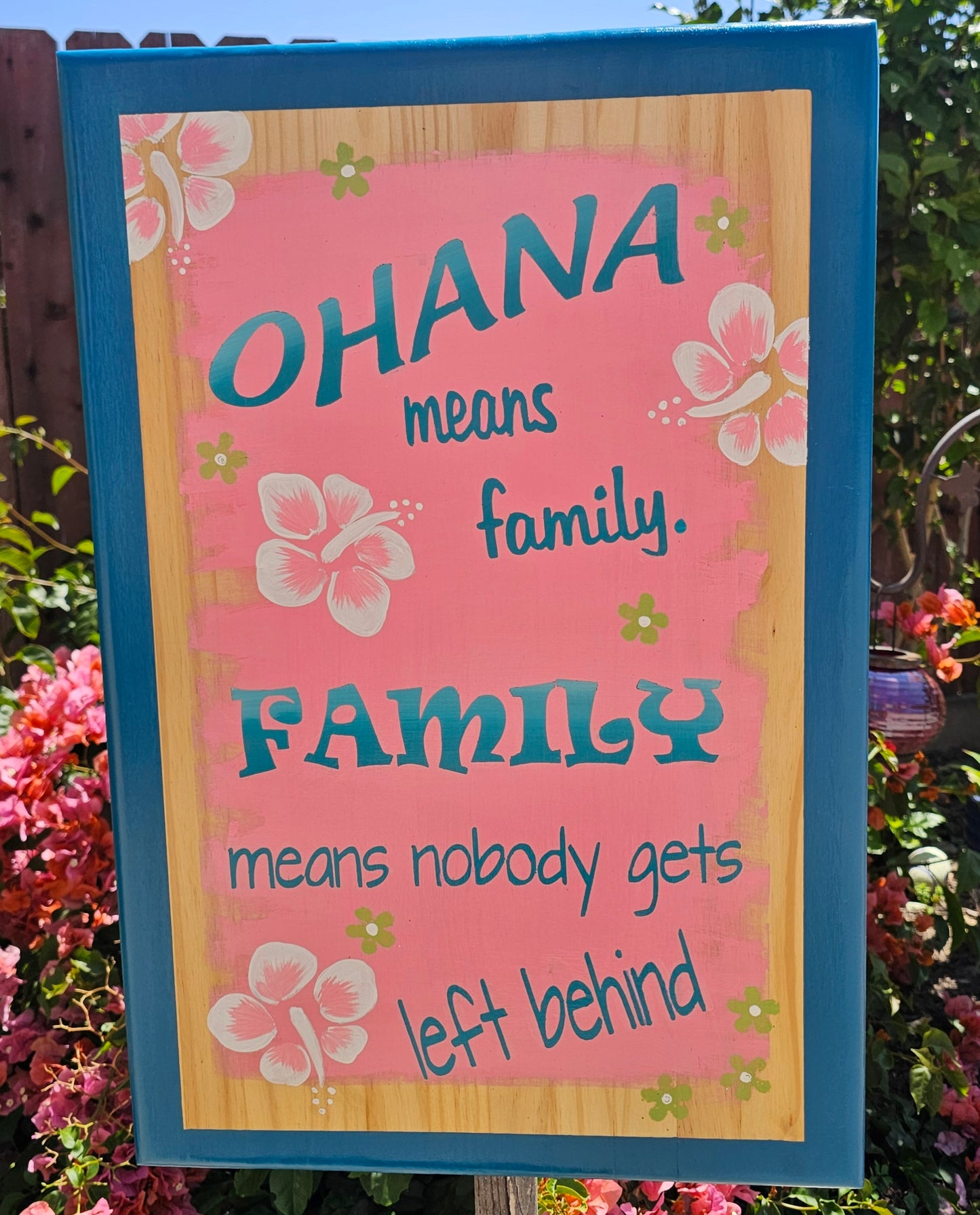 Ohana means family 🌸 Family means nobody left behind.