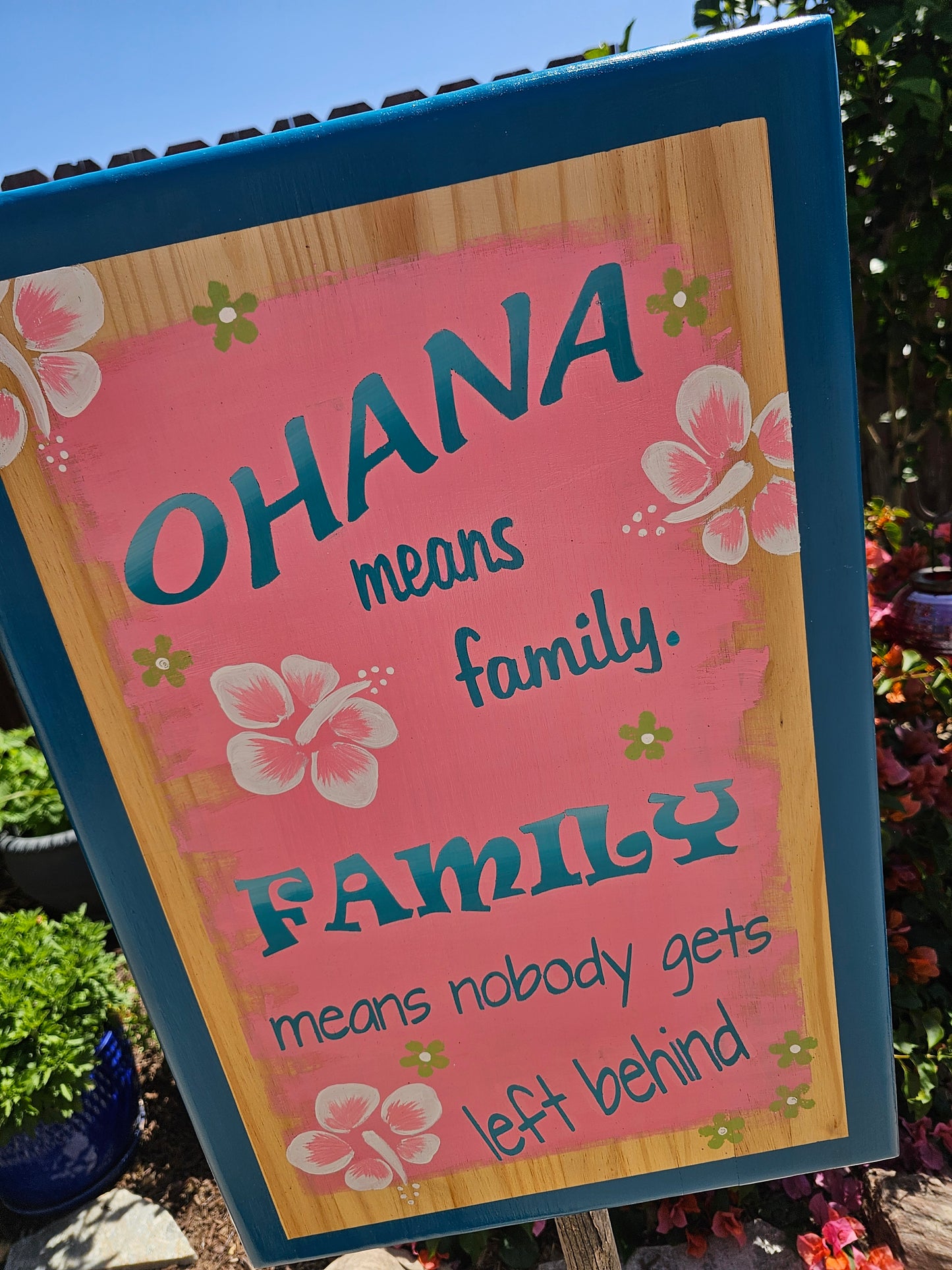 Ohana means family 🌸 Family means nobody left behind.