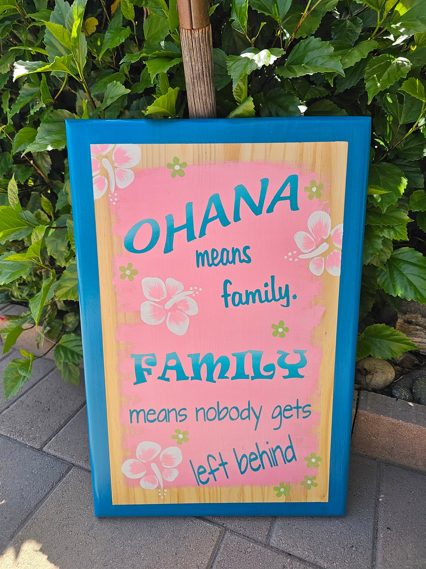 Ohana means family 🌸 Family means nobody left behind.