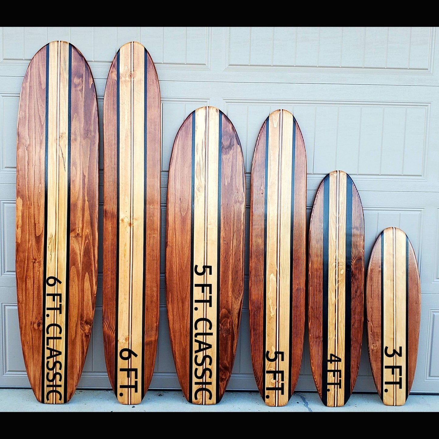 Classic Surfboard Wall Art Decor  4-11