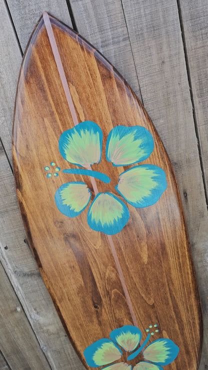 Surfboard wall art | Tropical Beach Decor