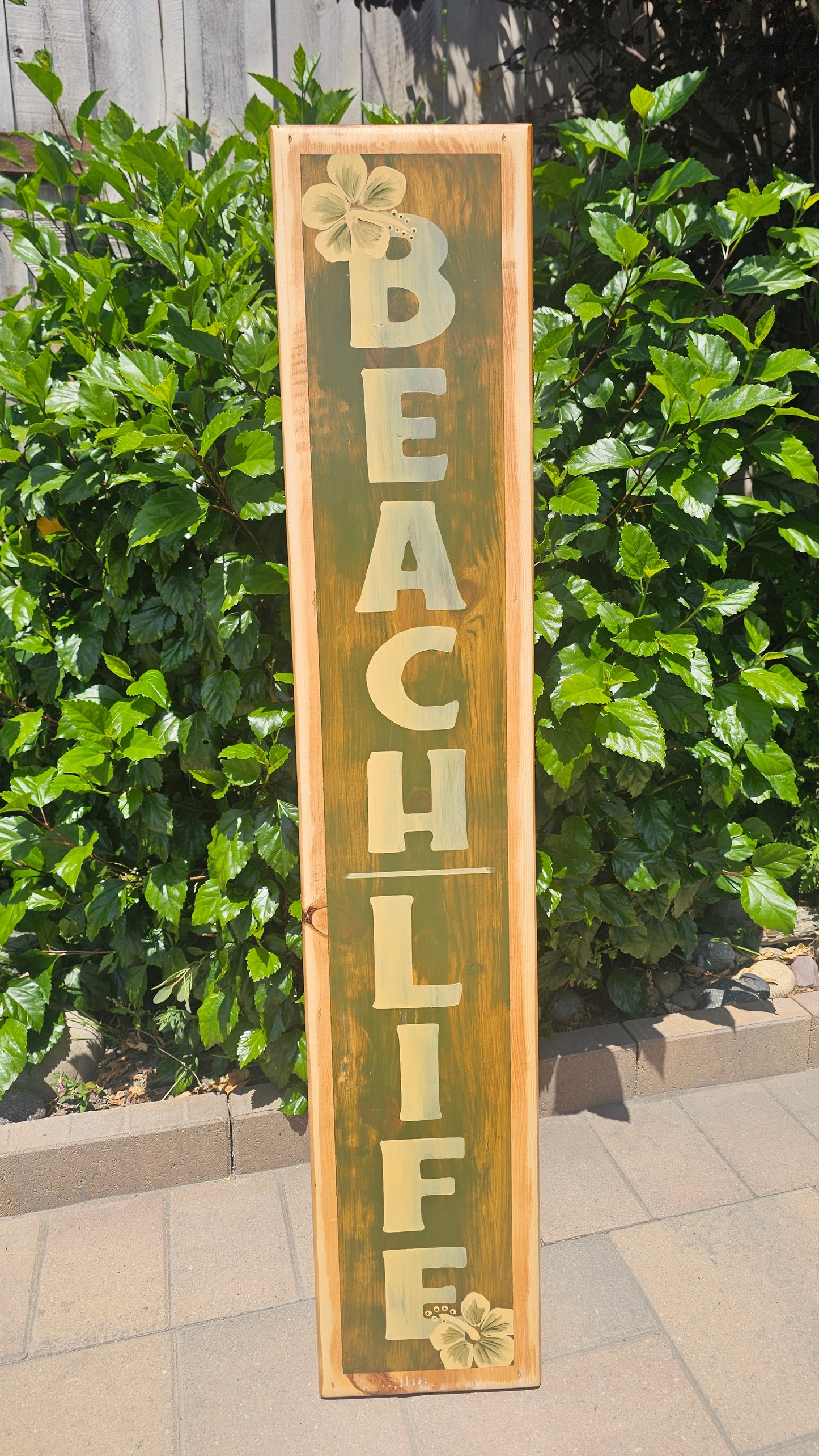 Tropical Surfboard Wall Art | Beach Decor