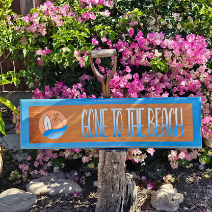 Tropical Surfboard Wall Art |   Gone to the Beach Decor