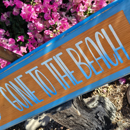 Tropical Surfboard Wall Art |   Gone to the Beach Decor